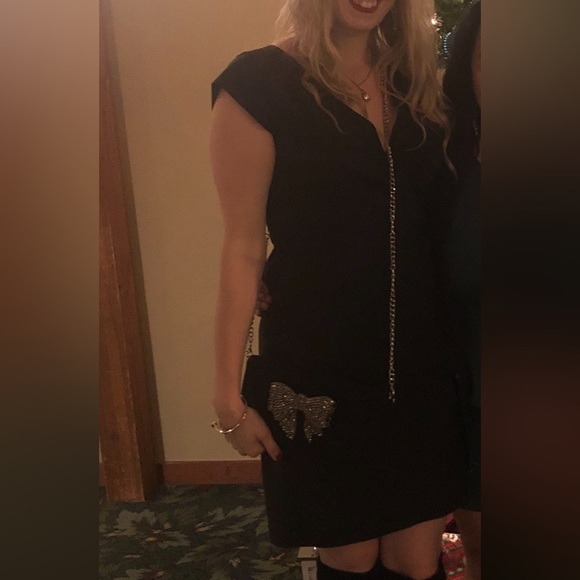 Calvin Klein black dress - Picture 3 of 4